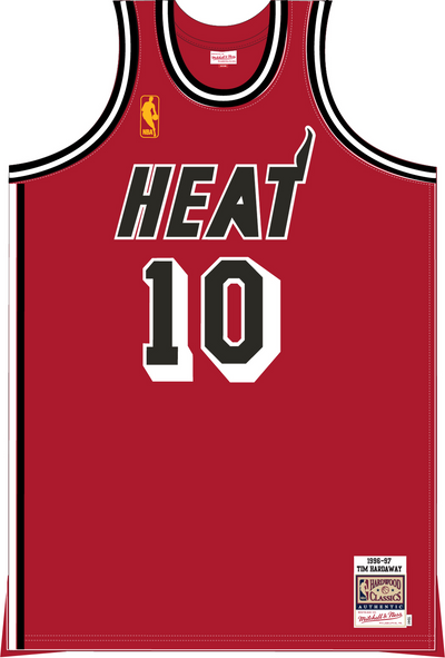 Mitchell & Ness Tim Hardaway Miami Heat 1996 Black Authentic Jersey