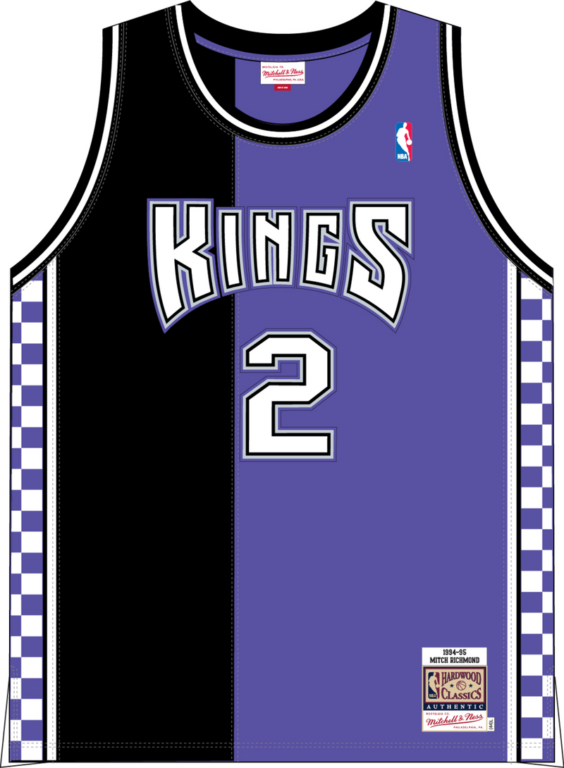 Mitchell & Ness Mitch Richmond Sacramento Kings 1994 Purple Authentic Jersey