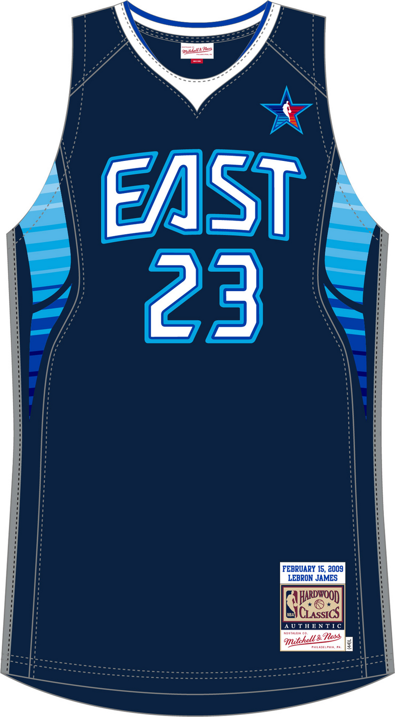 Mitchell & Ness Lebron James NBA All-Star 2009 Navy Jersey