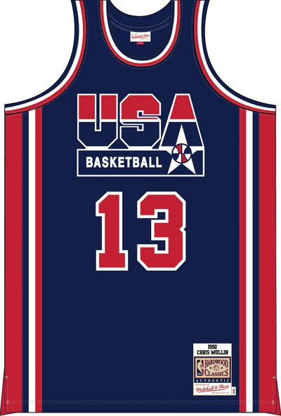 Mitchell & Ness Chris Mullin Team USA 1992 Navy Authentic Jersey