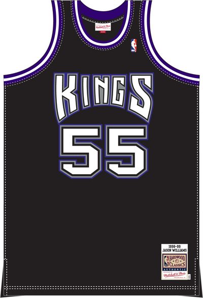 Mitchell & Ness Jason Williams Sacramento Kings 1998 Black Authentic Jersey