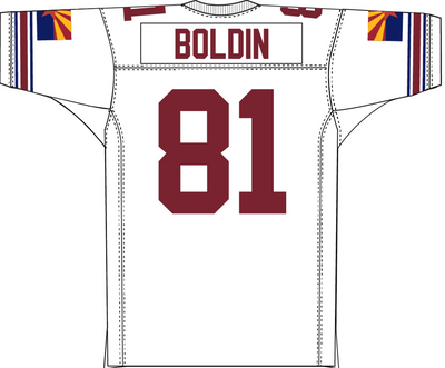 Mitchell & Ness Anquan Boldin Arizona Cardinals 2003 White Authentic Jersey