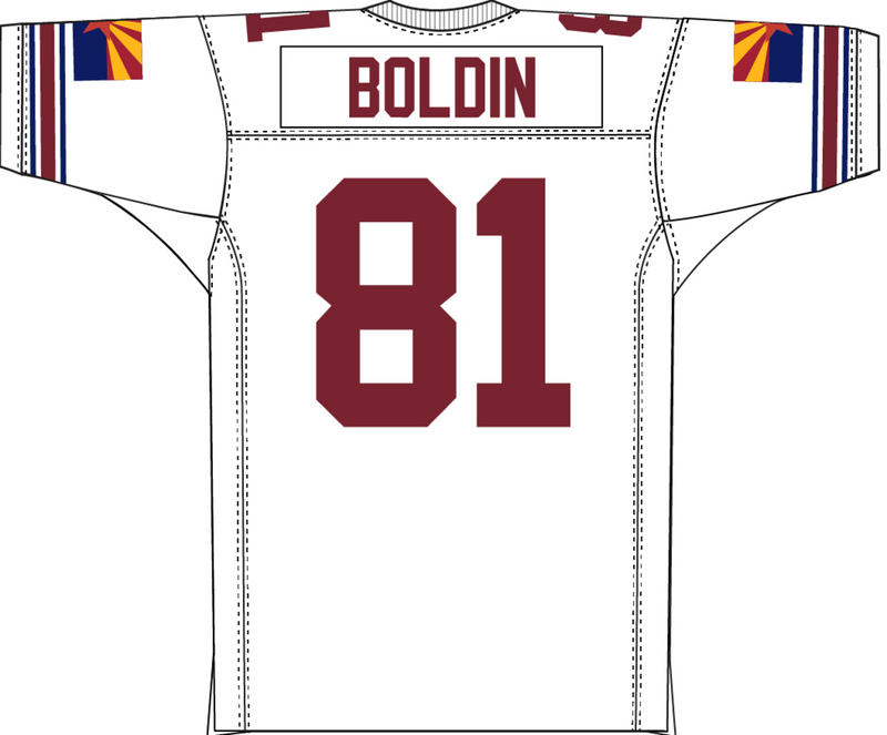Mitchell & Ness Anquan Boldin Arizona Cardinals 2003 White Authentic Jersey