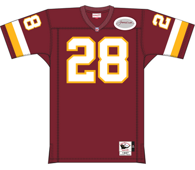 Mitchell & Ness Darrell Green Washington Redskins 1997 Cardinal Dark Jersey