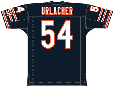 Mitchell & Ness Brian Urlacher Chicago Bears 2003 Navy Nfldark Jersey