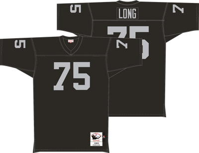 Mitchell & Ness Howie Long Los Angeles Raiders 1983 Black Authentic Jersey