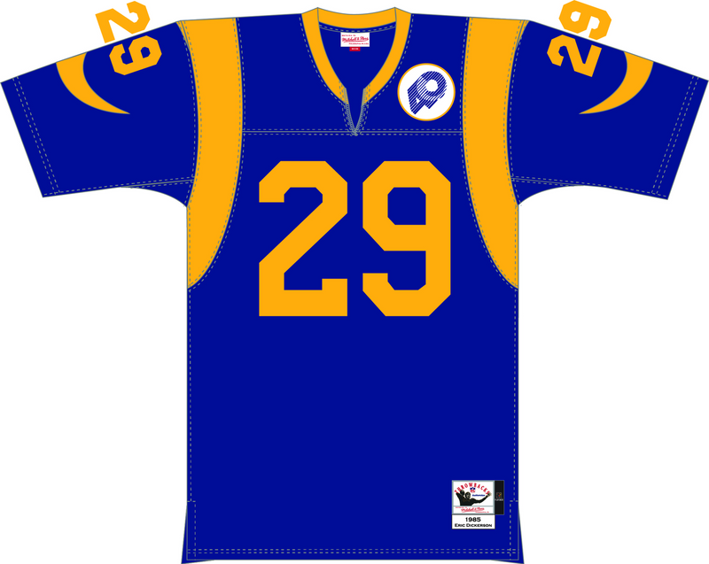 Mitchell & Ness Eric Dickerson Los Angeles Rams 1985 Royal Authentic Jersey