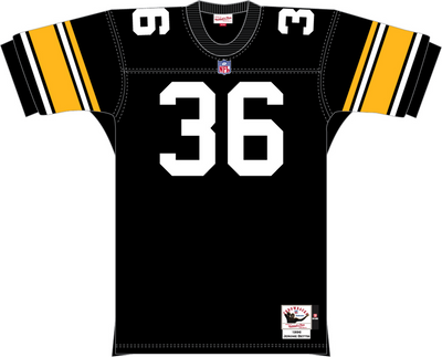 Mitchell & Ness Jerome Bettis Pittsburgh Steelers 1996 Black Authentic Jersey