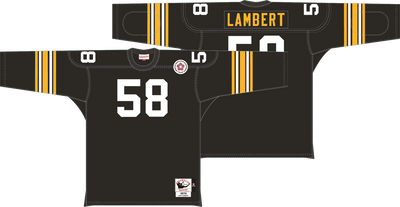 Mitchell & Ness Jack Lambert Pittsburgh Steelers 1975 Black Authentic Jersey