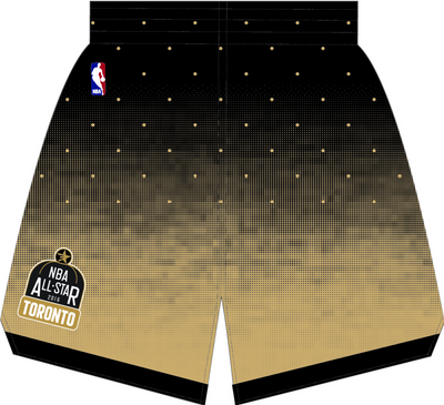 Mitchell & Ness NBA All-Star 2016 Black/Gold World Shorts