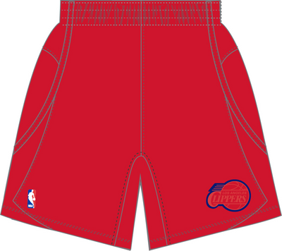 Mitchell & Ness LA Clippers 2012 Victory Red Christmas Day Shorts