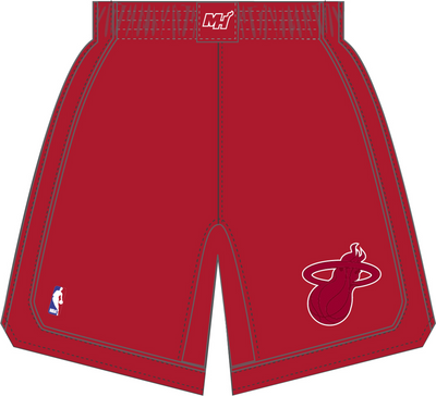Mitchell & Ness Miami Heat 2012 Scarlet Christmas Day Shorts