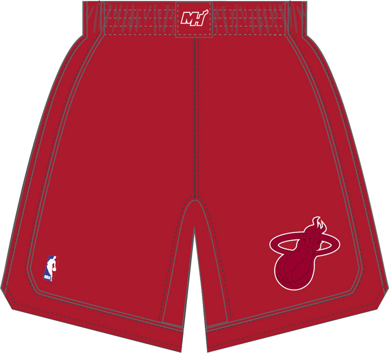 Mitchell & Ness Miami Heat 2012 Scarlet Christmas Day Shorts