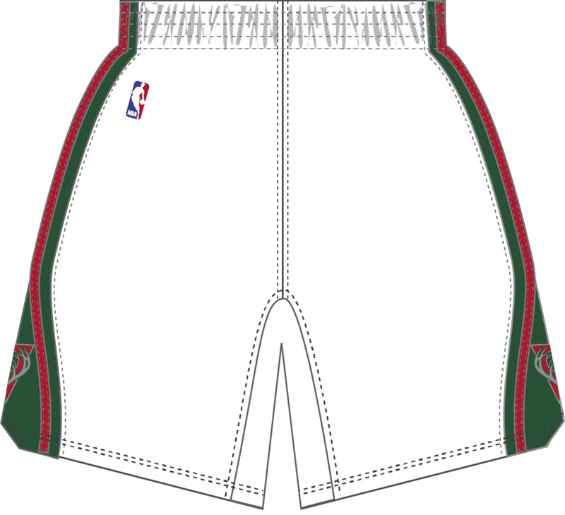 Mitchell & Ness Milwaukee Bucks 2013 Bucks Green Shorts