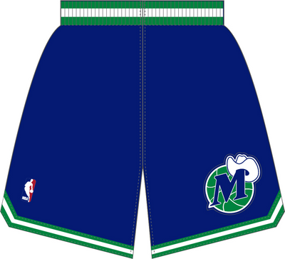 Mitchell & Ness Dallas Mavericks 1998 Royal Authentic Shorts
