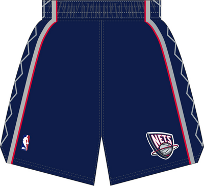 Mitchell & Ness New Jersey Nets 2006 Astros Blue Authentic Shorts