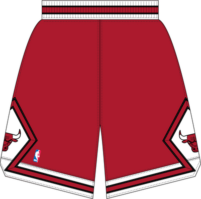 Mitchell & Ness Chicago Bulls 1987 University Red Authentic Shorts