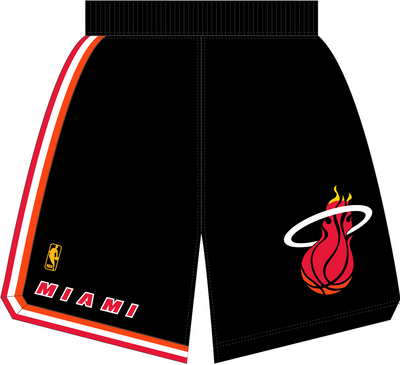 Mitchell & Ness Miami Heat 1996 Black Authentic Shorts