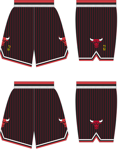 Mitchell & Ness Chicago Bulls 1996-97 Black Authentic Alternate Shorts