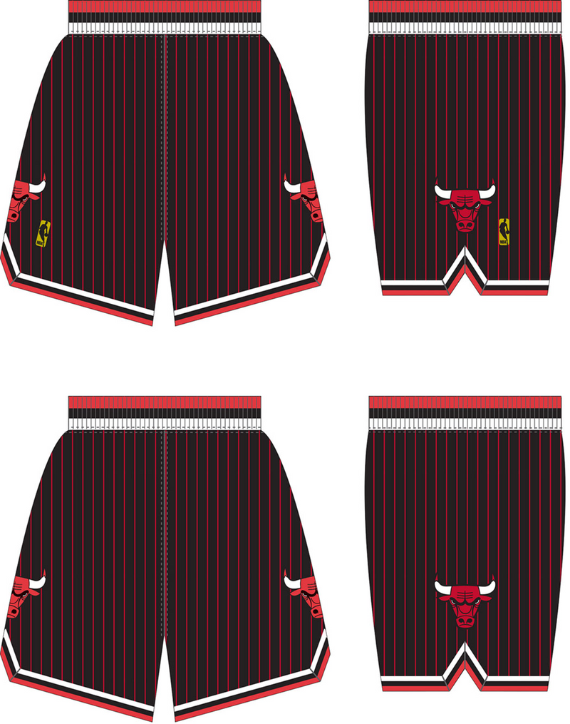 Mitchell & Ness Chicago Bulls 1996-97 Black Authentic Alternate Shorts