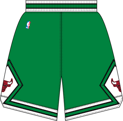 Mitchell & Ness Chicago Bulls 2008 Kelly Green Authentic Shorts