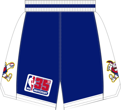 Mitchell & Ness Denver Nuggets 1980 Royal Authentic Shorts