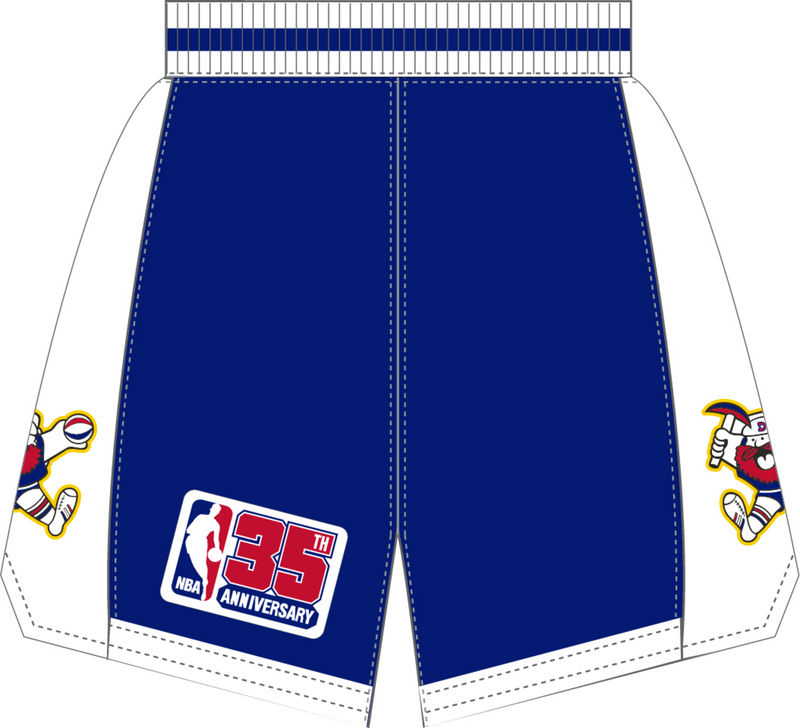 Mitchell & Ness Denver Nuggets 1980 Royal Authentic Shorts