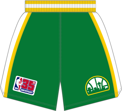 Mitchell & Ness Seattle Supersonics 1980 Green Authentic Shorts
