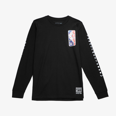 Mitchell & Ness M&N NBA Black Hank Willis Thomas Long Sleeve