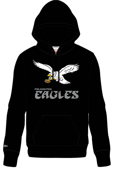 Mitchell & Ness Philadelphia Eagles Black Hoodie