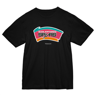 Mitchell & Ness San Antonio Spurs Black Team Basic 2