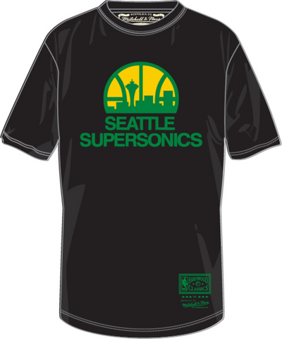 Mitchell & Ness Seattle Supersonics Black Team Basic 2