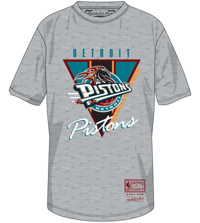 Mitchell & Ness Detroit Pistons Grey Heather Final Seconds