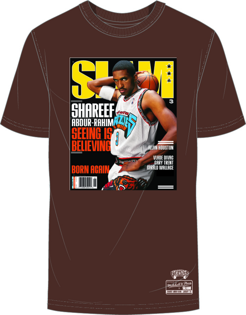 Mitchell & Ness Shareef Abdur-Rahim Vancouver Grizzlies 2000 Brown Slam Cover