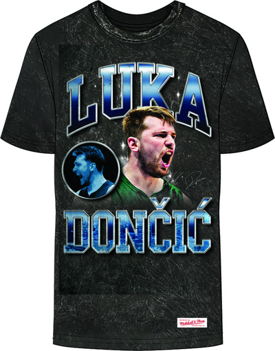 Mitchell & Ness Luka Doncic Players Association Black Asg Concert T-Shirt Assoc