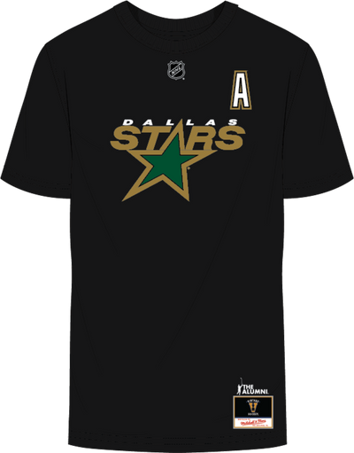 Mitchell & Ness Mike Modano Dallas Stars Black N&n T-Shirt