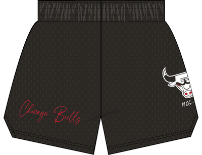 Mitchell & Ness Women's Chicago Bulls Black Jump Shot Shorts