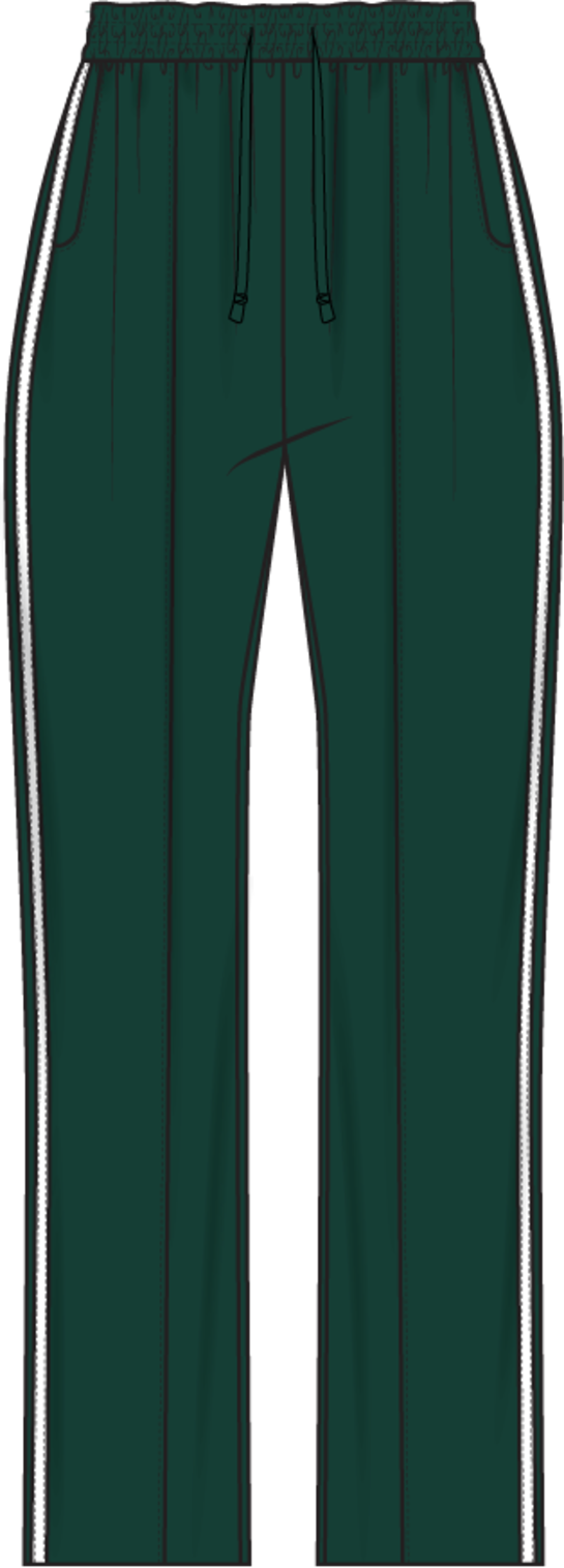 Women's Mitchell & Ness Dark Green M&N Jasmine Knit Hat Pants