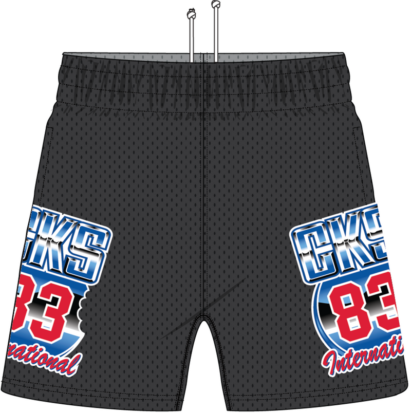Mitchell & Ness Black M&N x Cookies Mesh Shorts