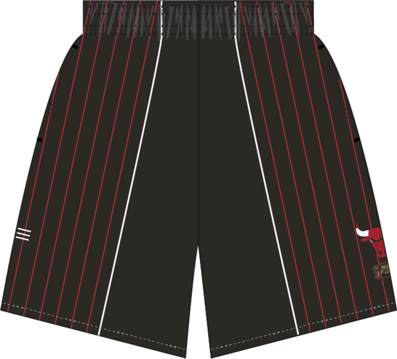 Mitchell & Ness Chicago Bulls Black Saint Shorts