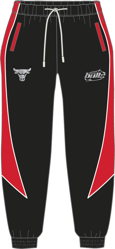 Mitchell & Ness Chicago Bulls Black 404 Club Track Pants