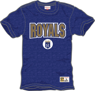 Mitchell & Ness Kansas City Royals Royal Legendary Slub T-Shirt