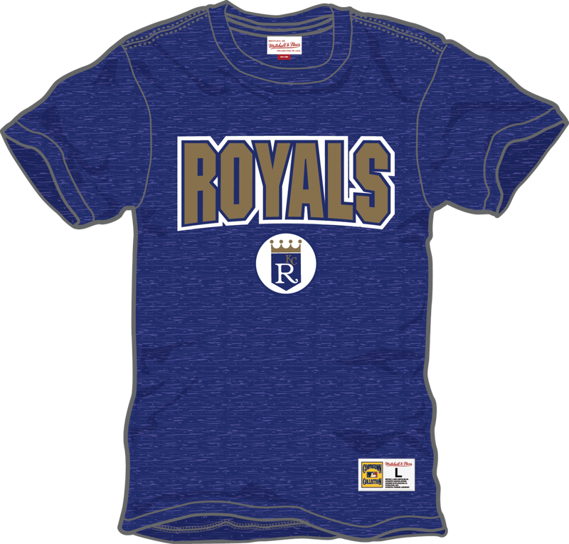 Mitchell & Ness Kansas City Royals Royal Legendary Slub T-Shirt