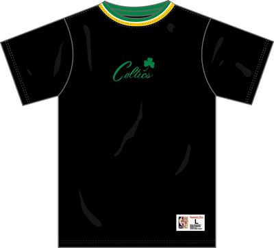Mitchell & Ness Boston Celtics Black Playmaker T-Shirt