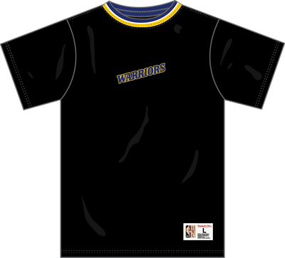 Mitchell & Ness Golden State Warriors Black Playmaker T-Shirt