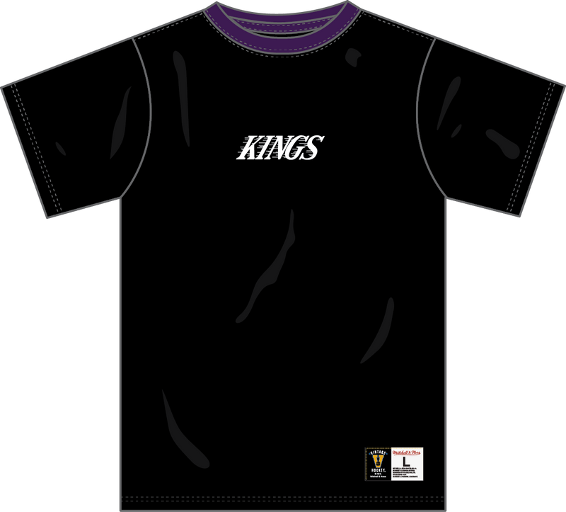 Mitchell & Ness Los Angeles Kings Black Playmaker T-Shirt