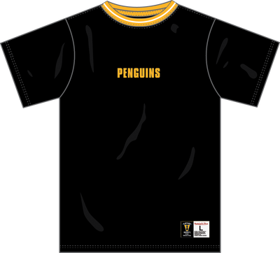 Mitchell & Ness Pittsburgh Penguins Black Playmaker T-Shirt