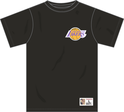 Shaquille O'Neal Los Angeles Lakers Mitchell & Ness Hardwood Classics NBA Legends T-Shirt - Black