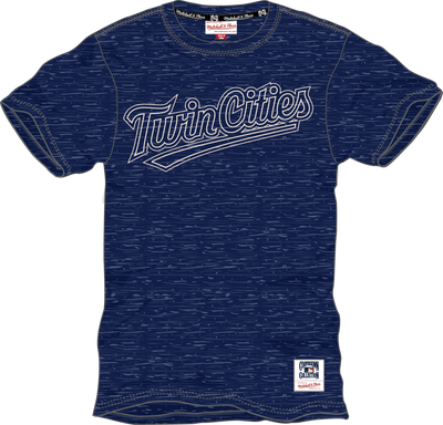 Mitchell & Ness Minnesota Twins Navy Gameday Classic T-Shirt