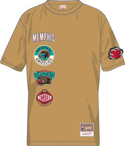 Mitchell & Ness Memphis Grizzlies Dusted Collection Premium T-Shirt